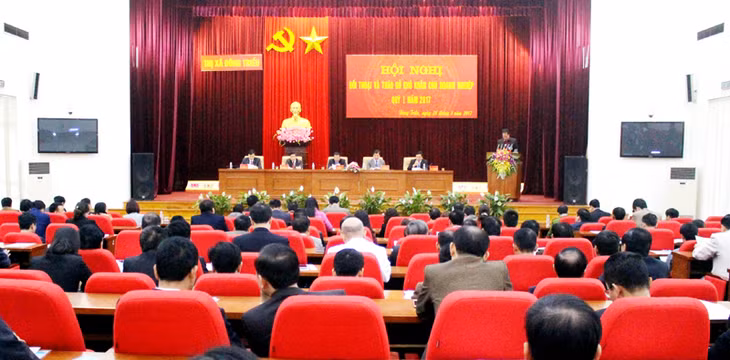 Hội nghị đối thoại, tháo gỡ khó khăn cho doanh nghiệp quý I-2017 của TX Đông Triều.