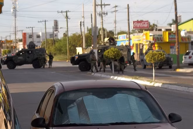 Binh sỹ Mexico có mặt ở điểm nóng Michoacan. (Nguồn: starmedia.com)