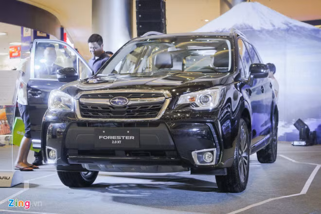 Forester 2.0XT là bản cao cấp của dòng xe này tại Việt Nam.