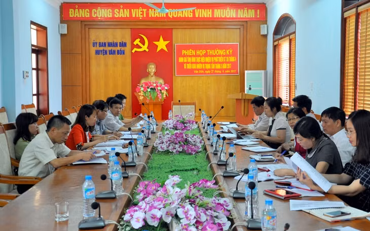Đoàn kiểm tra làm việc với Ban Chỉ đạo 