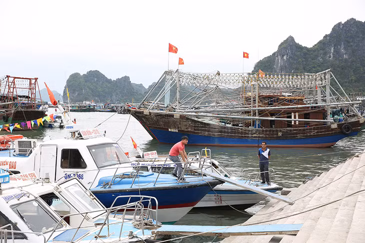Khiến cho luồng vào cảng rất khó khăn.