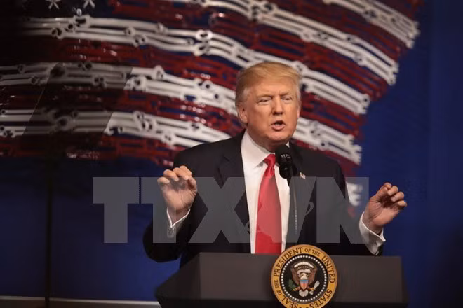 Tổng thống Mỹ Donald Trump. (Nguồn: AFP/TTXVN)
