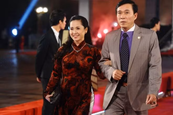 ​Vợ chồng nghệ sỹ Lan Hương-Đỗ Kỷ.