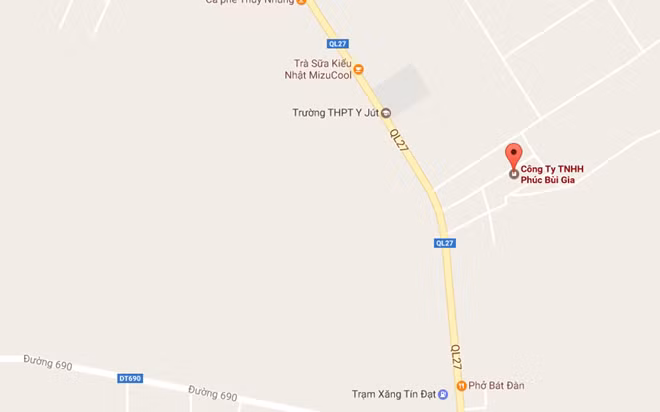 Nơi xảy ra vụ việc. (Nguồn: Google Maps)