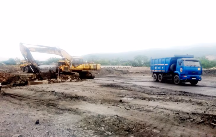 Hoàn nguyên môi trường vỉa 9A, 9B cánh Đông Nam, khu Đồi Sắn, phường Mạo Khê, TX Đông Triều của Công ty TNHH MTV 397 (Tổng Công ty Đông Bắc).