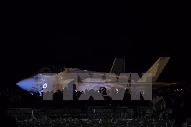 Máy bay tàng hình F-35. (Nguồn: THX/TTXVN)