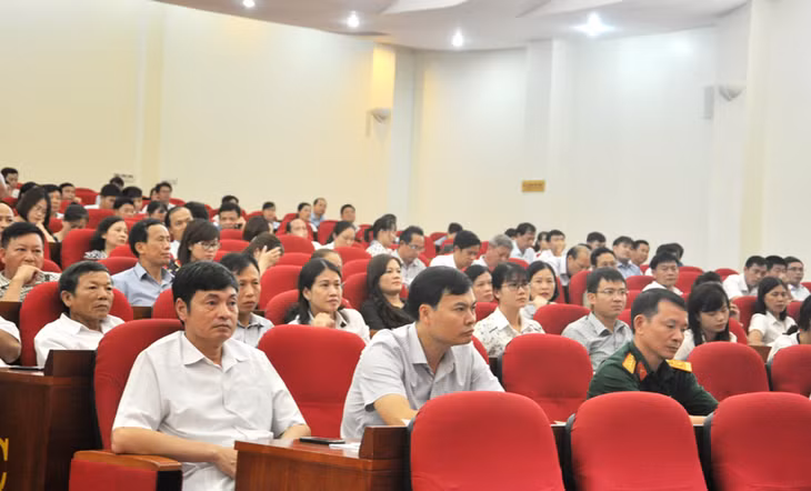 Đại biểu tham dự lớp tập huấn.