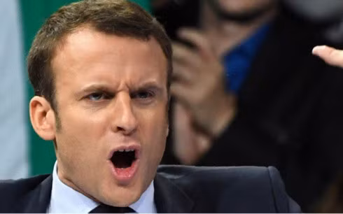 Tổng thống Pháp Macron. Ảnh: news-front.