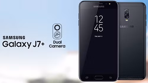 Galaxy J7+ hướng đến phân khúc tầm trung.