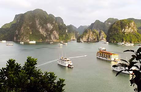 Tàu du lịch trên Vịnh Hạ Long. (Ảnh minh họa)