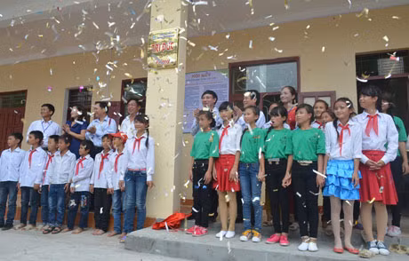 Công ty Trí Đức tổ chức bàn giao công trình cho trường THCS Bắc Sơn đưa vào sử dụng