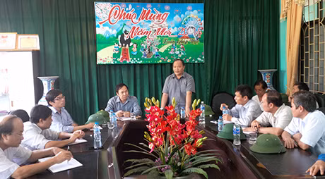 Lãnh đạo Bộ NN&PTNT, UBND tỉnh làm việc với huyện Đầm Hà.
