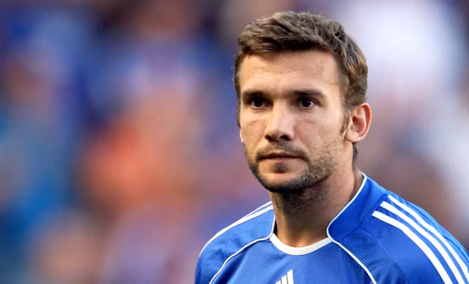 Andriy Shevchenko, một trong những ngôi sao gây thất vọng ở Premier League