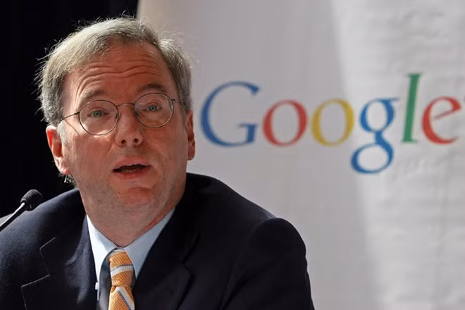 Chủ tịch Google Eric Schmidt. (Nguồn: dailytech.com)