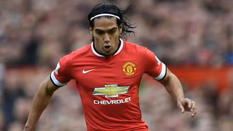 Radamel Falcao trong màu áo M.U
