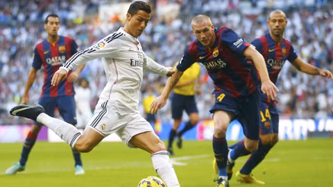 Không quá xuất sắc nhưng Ronaldo vẫn có được bàn thắng ở El Clasico