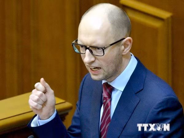 Thủ tướng Ukraine Arseny Yatseniuk. (Nguồn: AFP/TTXVN)