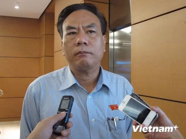Ông Bùi Đức Thụ, Ủy viên thường trực Ủy ban Tài chính - Ngân sách của Quốc hội (Ảnh: Đức Duy/Vietnam+)