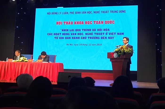 Phó Thủ tướng Vũ Đức Đam phát biểu tại hội thảo