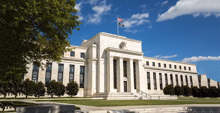 Trụ sở Ngân hàng Dự trữ Liên bang Mỹ (FED) ở thủ đô Washington D.C. Ảnh: oanda