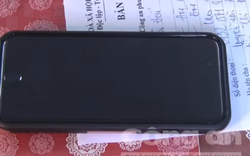 Tang vật vụ án.