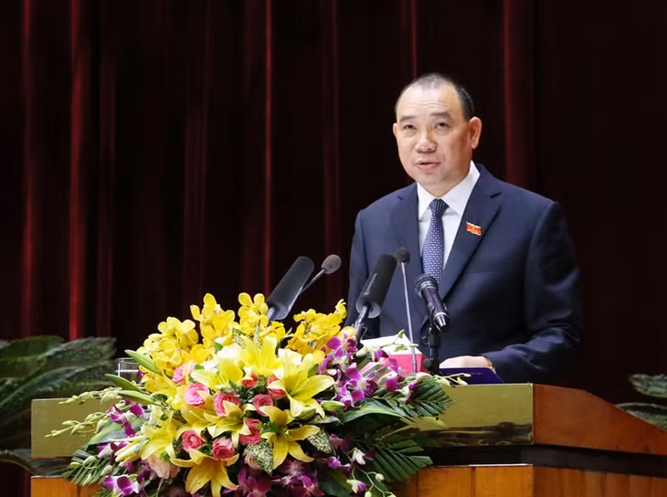Đồng chí Hoàng Văn Tiền, Chánh án TAND tỉnh.