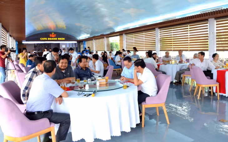 Sở Tài nguyên và Môi trường tổ chức Chương trình cafe doanh nhân nhằm gặp gỡ, tháo gớ khóa khăn cho doanh nghiệp