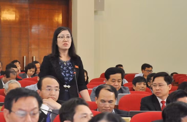 Đại biểu Nguyễn Thị Huệ, Tổ Đại biểu TP Uông Bí.