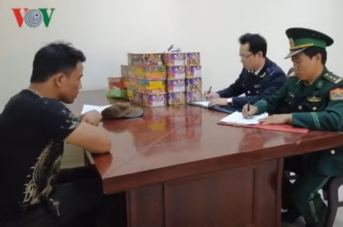 Lập biên bản xử lý đối tượng.