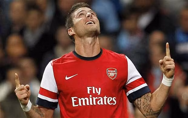 Giroud đang tỏa sáng cùng Arsenal - Ảnh Getty