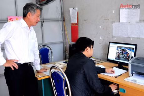 Theo dõi hành trình của xe qua thiết bị giám sát