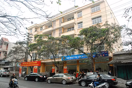 Khu chung cư mới xây của Công ty Than Hòn Gai - Vinacomin.