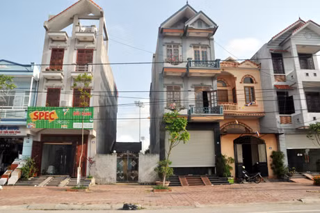 Ô đất tái định cư (dấu X) mà bà Đỗ Thị Huyến được TX Quảng Yên cấp tại khu quy hoạch dân cư tự xây phường Quảng Yên.