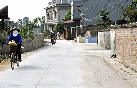 Một góc xã Xuân Sơn.