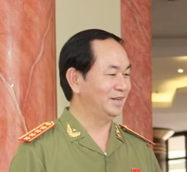 Bộ trưởng Bộ Công an Trần Đại Quang.