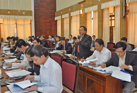Các nhà khoa học phát biểu ý kiến tham gia vào Đề án.