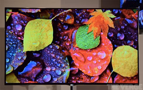 TV OLED mỏng 5 mm của LG.