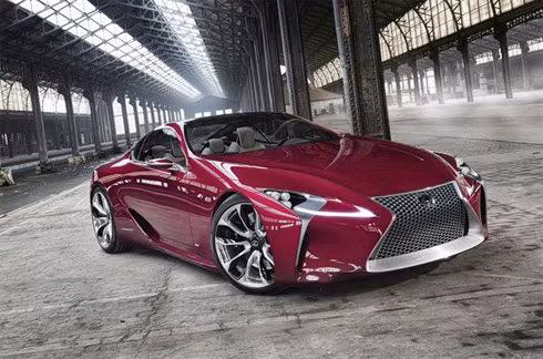 Lexus LF-LC concept gây ấn tượng với thiết kế độc đáo.