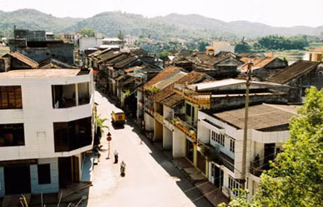 Một góc phố Tiên Yên hôm nay.