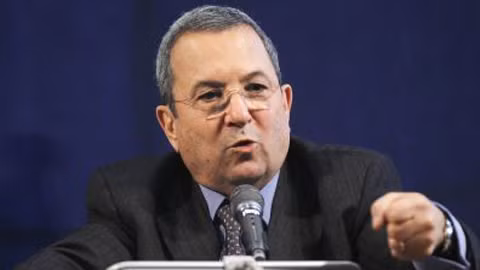 Bộ trưởng Quốc phòng Ehud Barak. Ảnh: AP