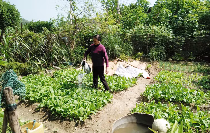 Gia đình bà Phạm Thị Xuyến, thôn Ngọc Nam, xã Ngọc Vừng thoát nghèo năm 2018