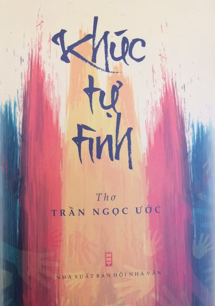 Trang bìa tập thơ.