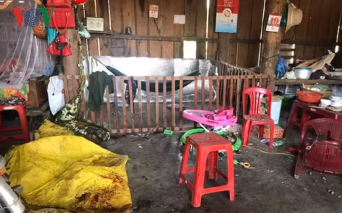 Hiện trường vụ nổ.