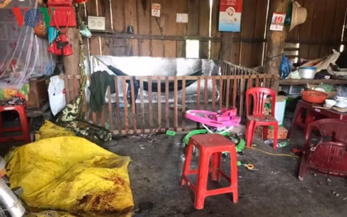Hiện trường vụ nổ.