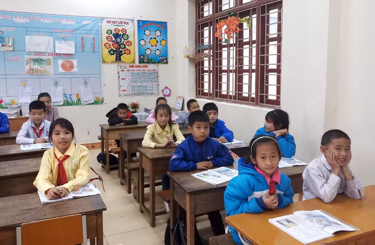 Học sinh Trường TH&THCS Đại Dực
