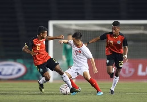 U22 Việt Nam dễ dàng giành thắng lợi 4-0 trước U22 Timor Leste.