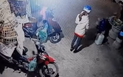 Hình ảnh cuối cùng nạn nhân Cao Mỹ Duyên trước khi mất tích.