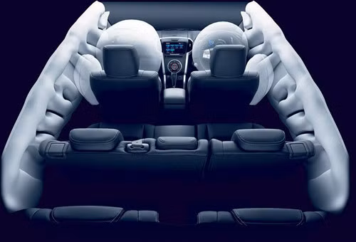 Isuzu mu-X Onyx trang bị 6 túi khí