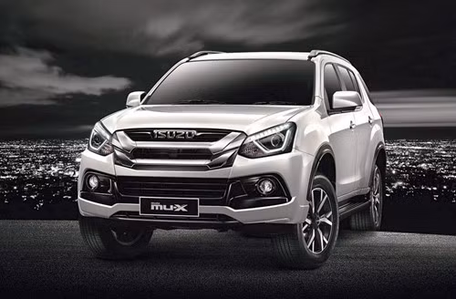 Isuzu mu-X Onyx sửa đổi một số chi tiết thiết kế ngoại thất