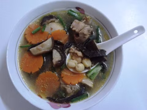 Canh nấm hương, mộc nhĩ